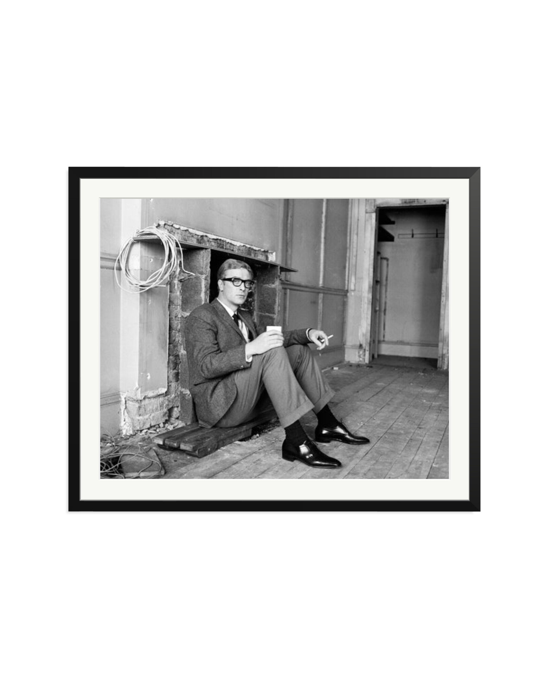 Michael Caine - The Ipcress File Black / XXL