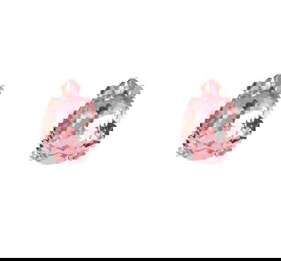null - Petite Drop Stud korvakorut light rose