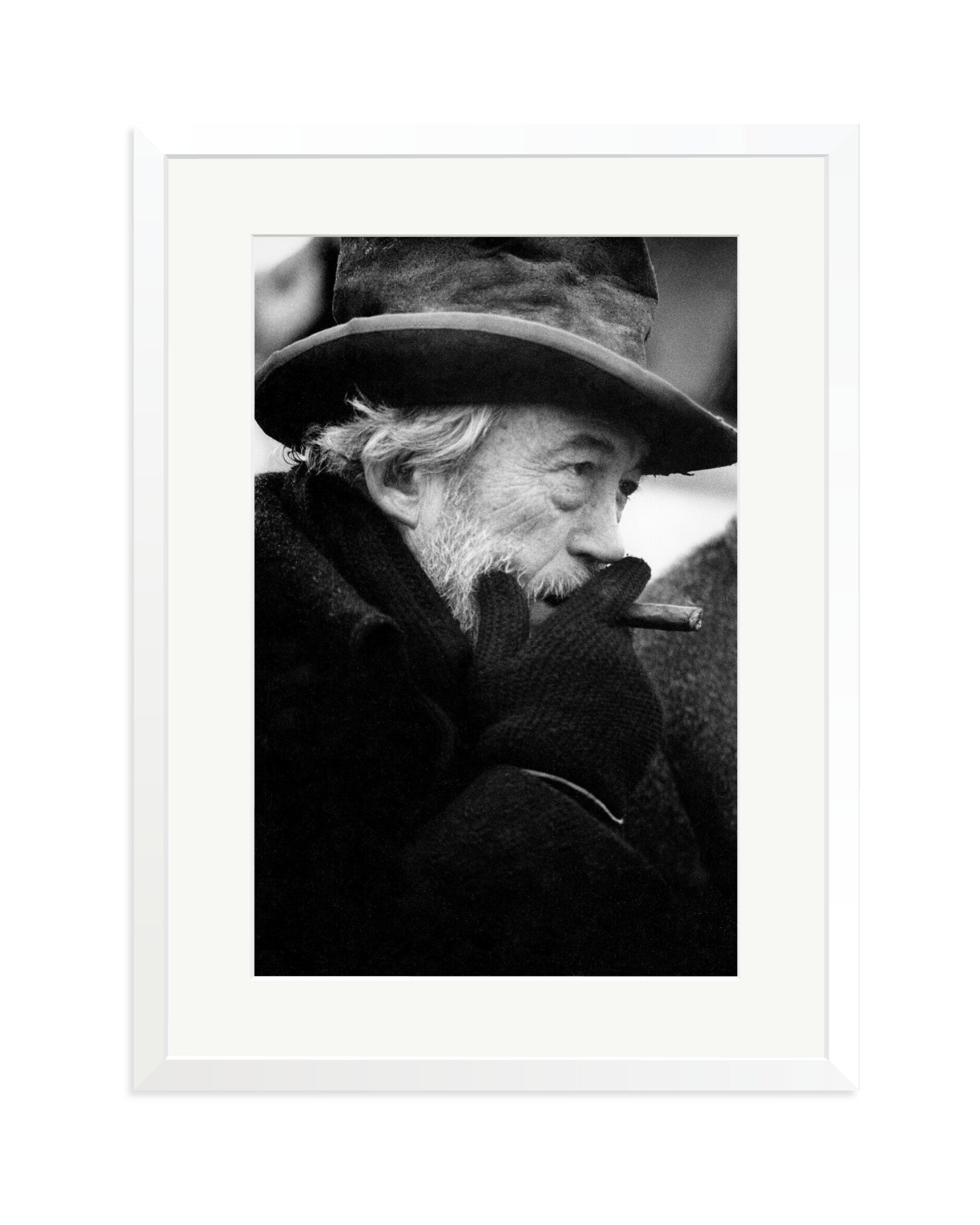 John Huston, 'Man in the Wilderness' White / XL