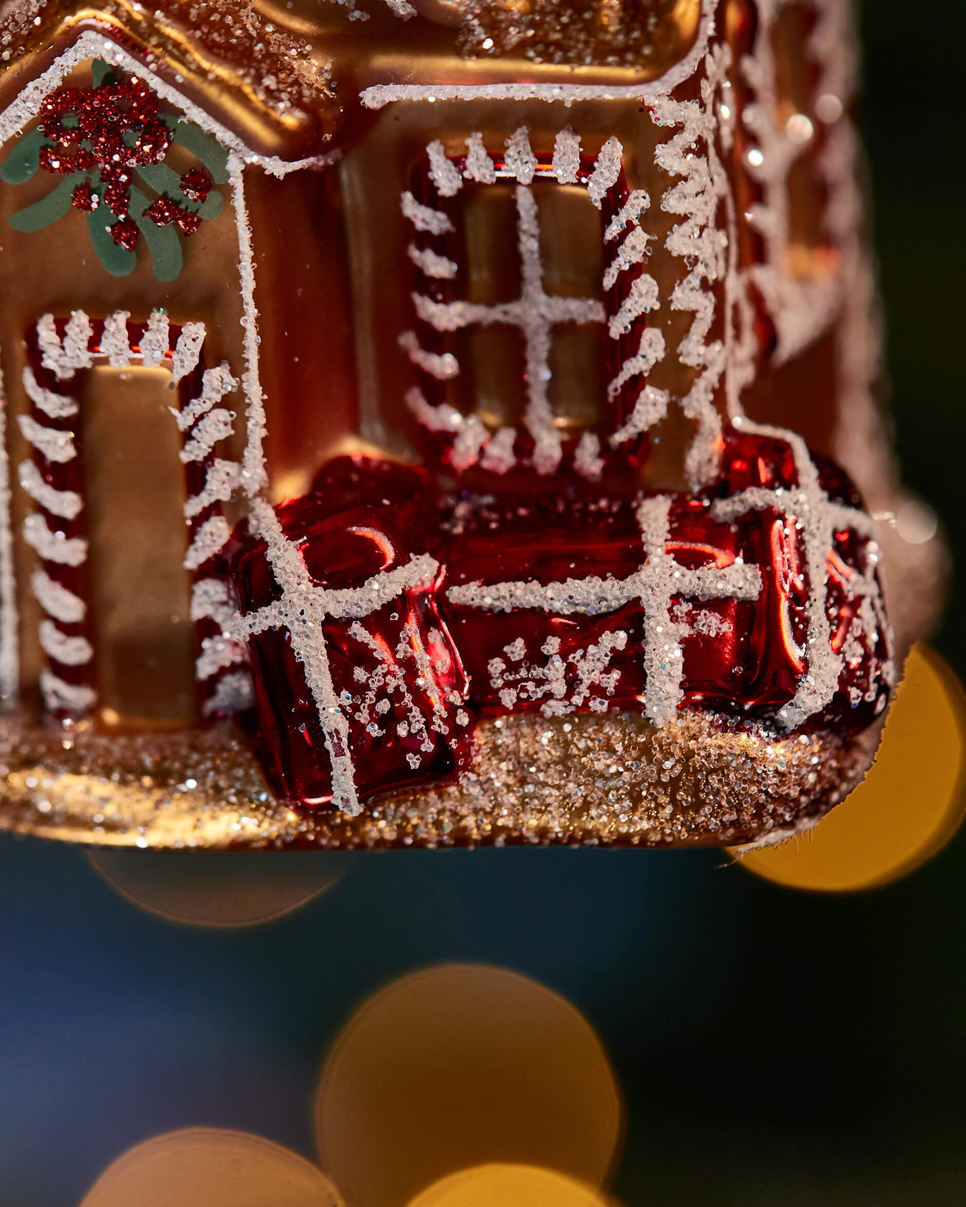 Peder-joulukoriste, piparkakkutalo kulta