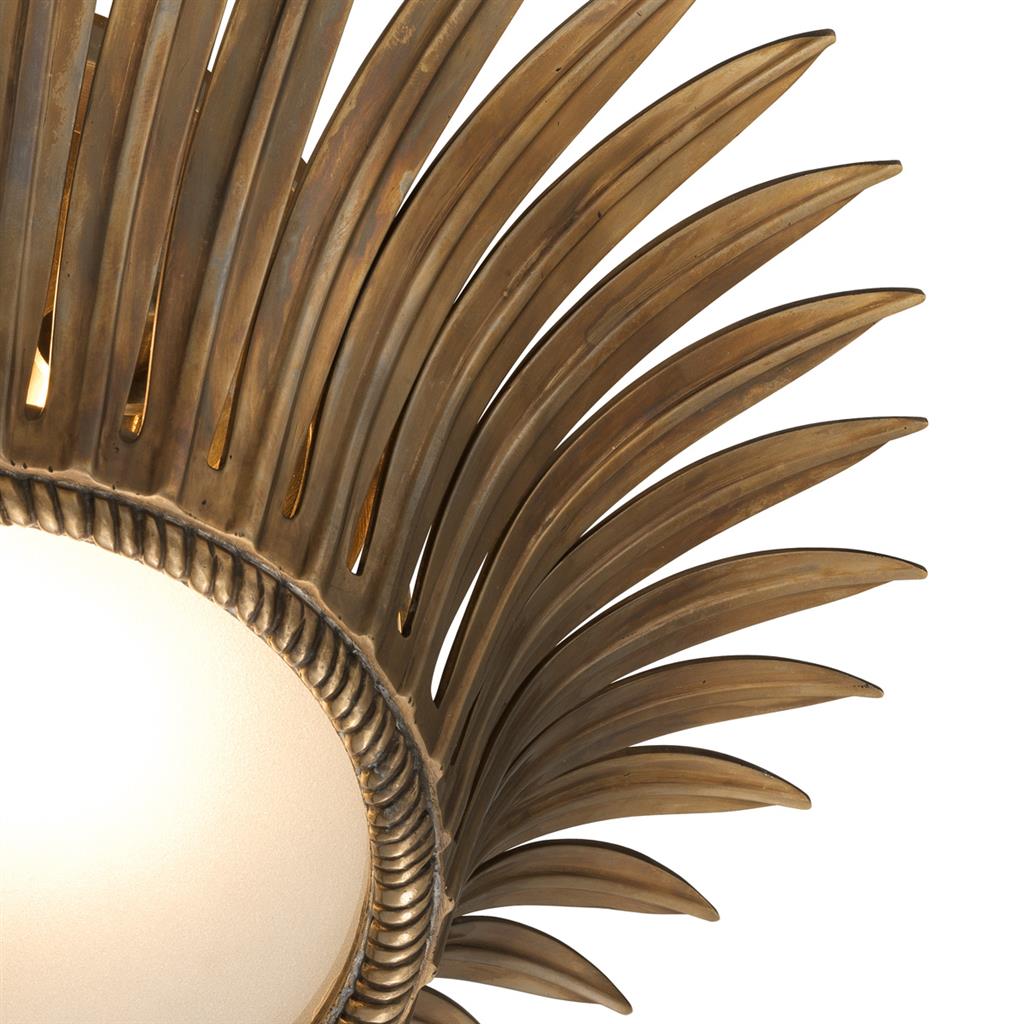 Ceiling Lamp Nuvole Vintage Brass