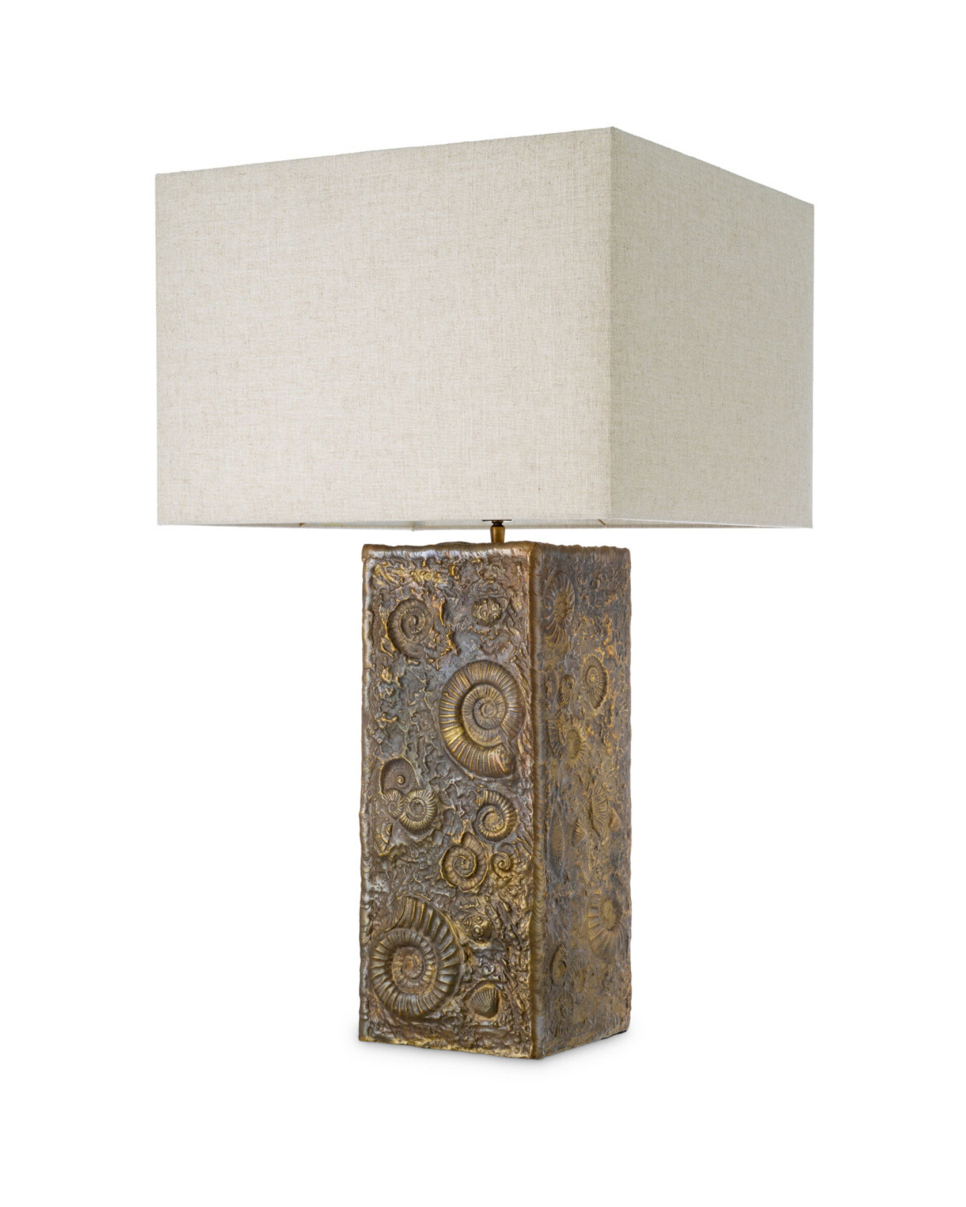 Kamari tischleuchte antikem Messing