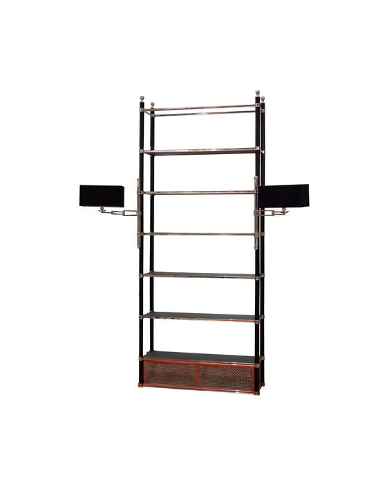 bandbury bokhylla med belysning outlet