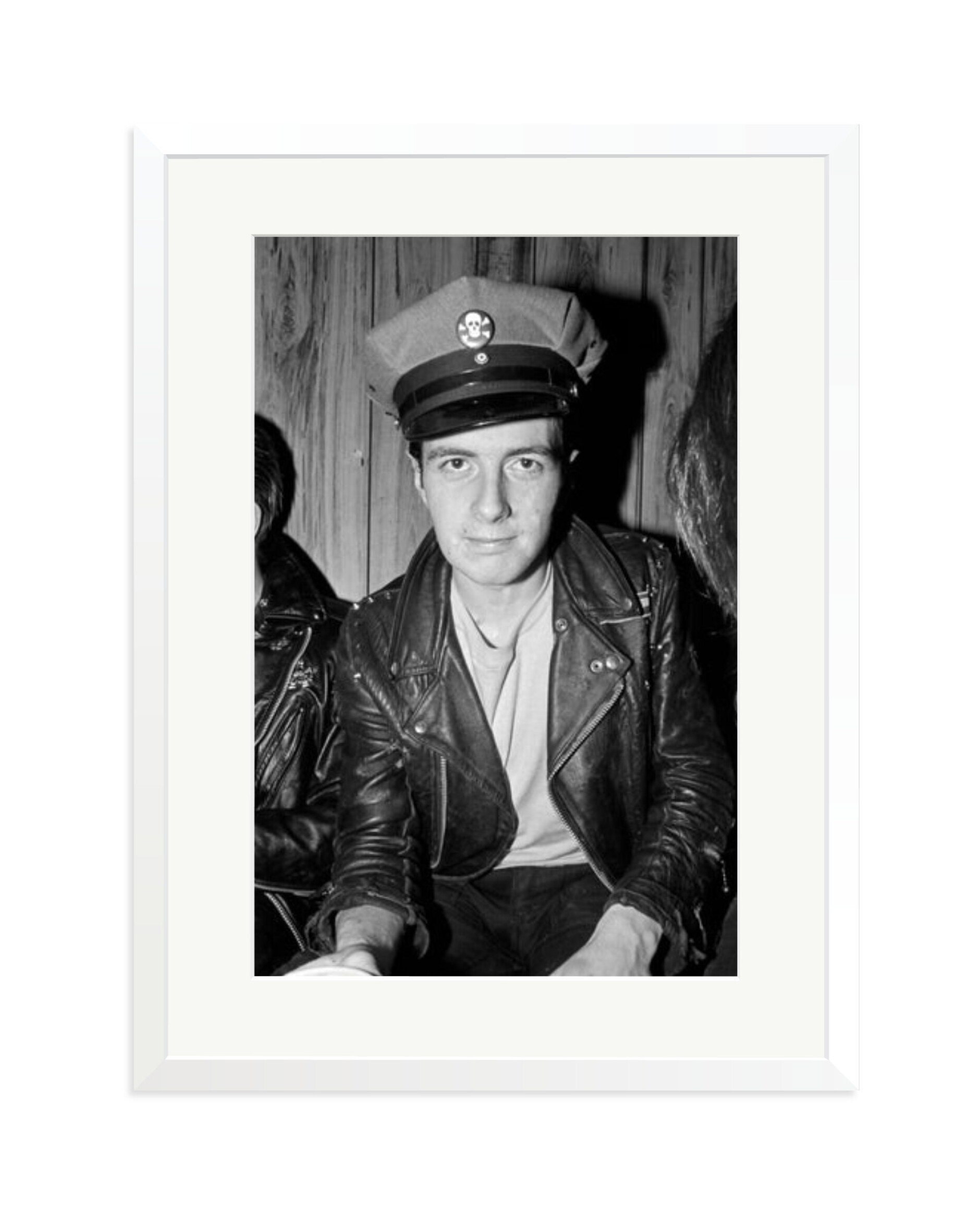 Joe Strummer of The Clash backstage 1979 White / XL