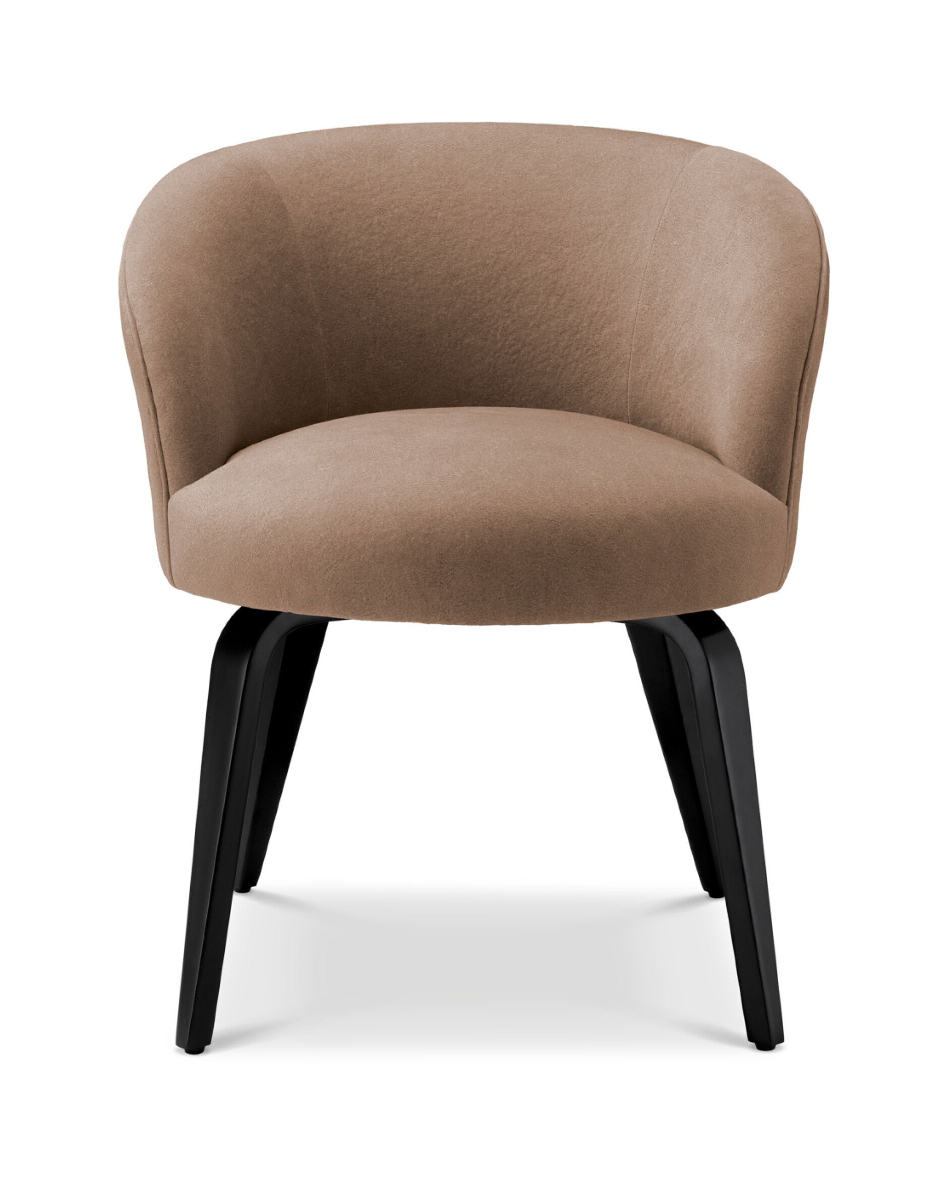 Vichy matstol tondro beige