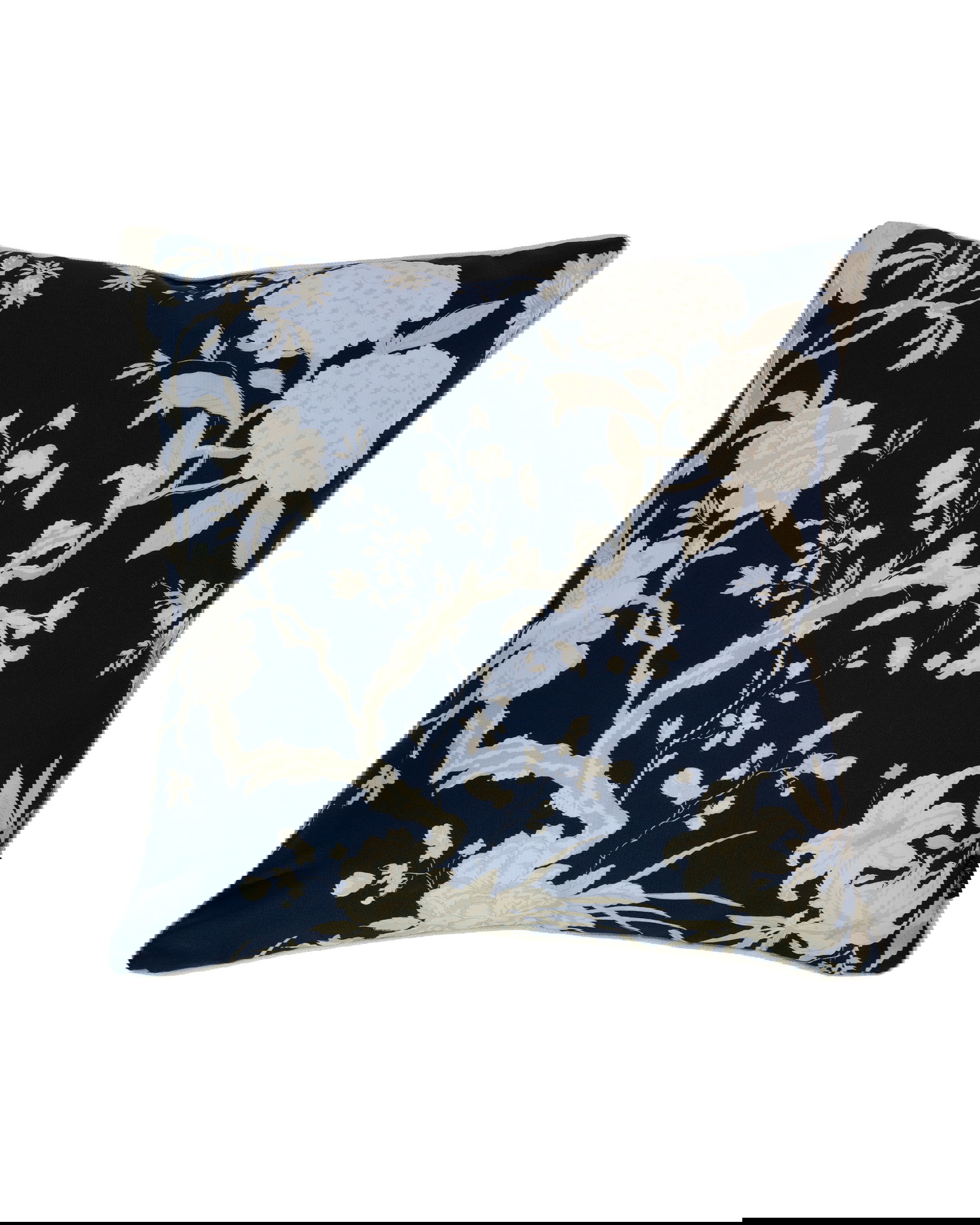 Tea House Floral kuddfodral blå