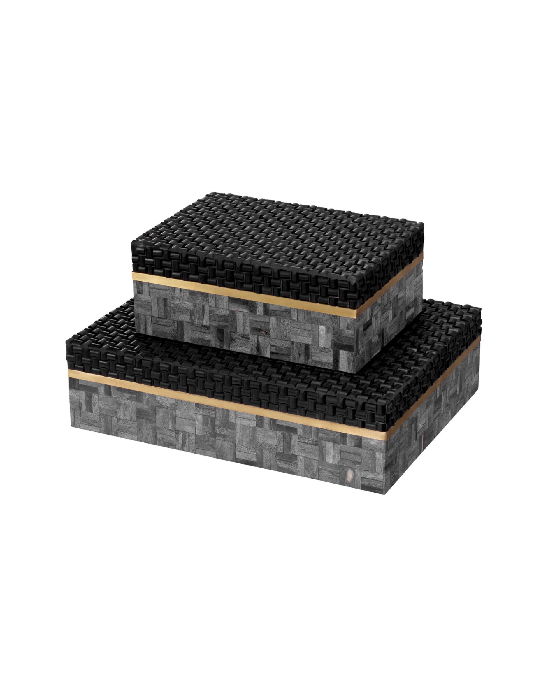 Seaside ask svart/grå