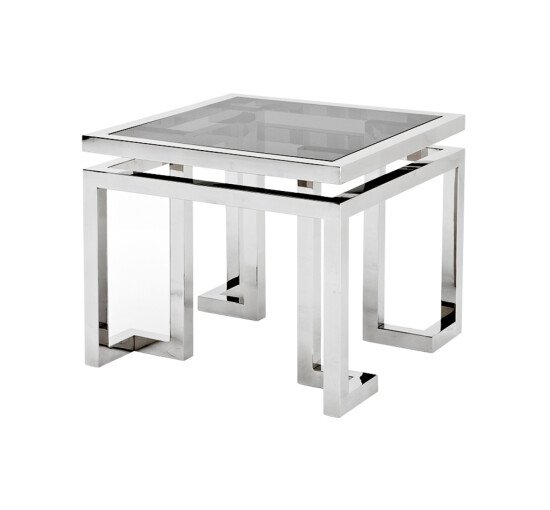 Polished Stainless Steel - Palmer Side Table Stainless Steel