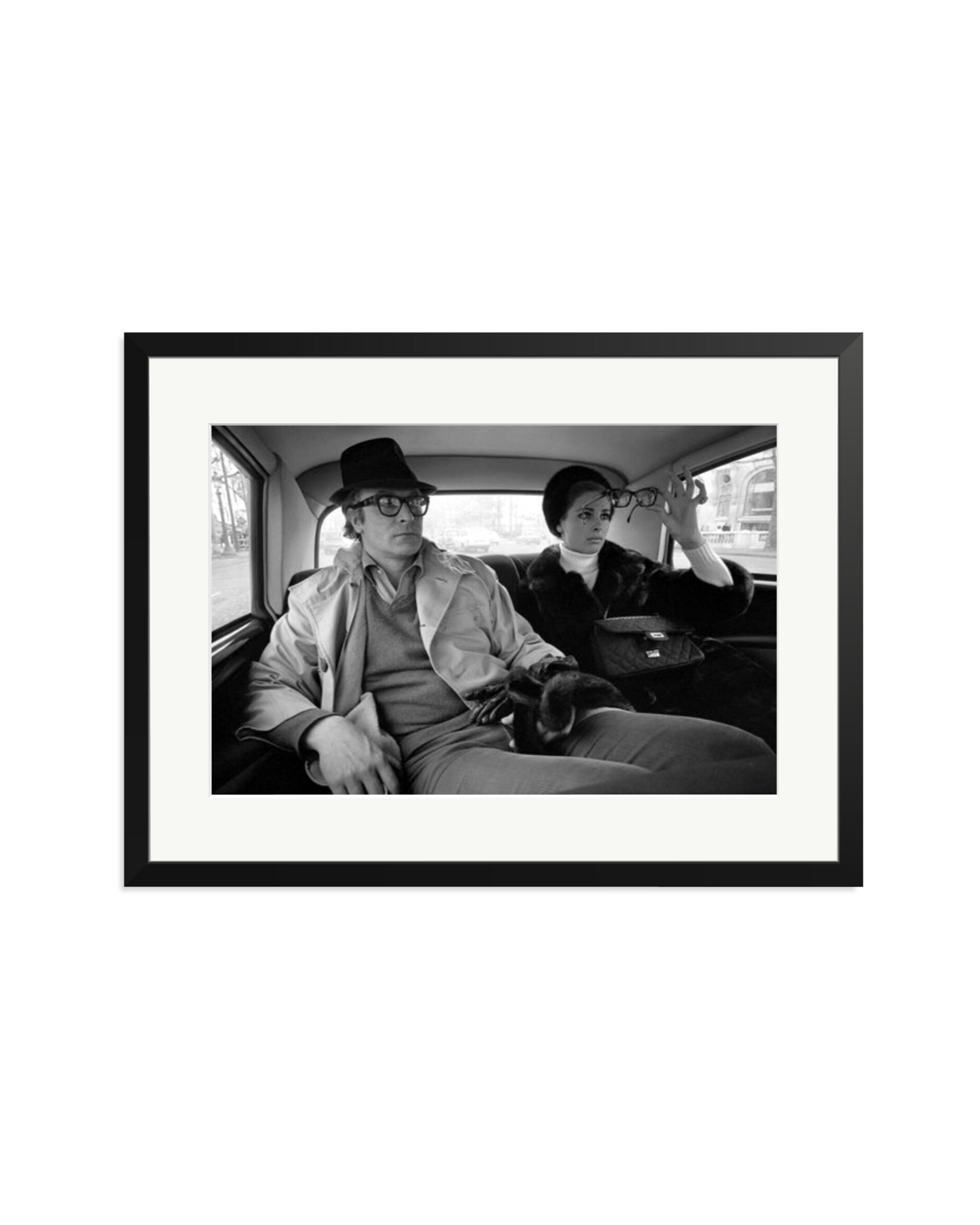 Camilla Sparv with Michael Caine Black / XL