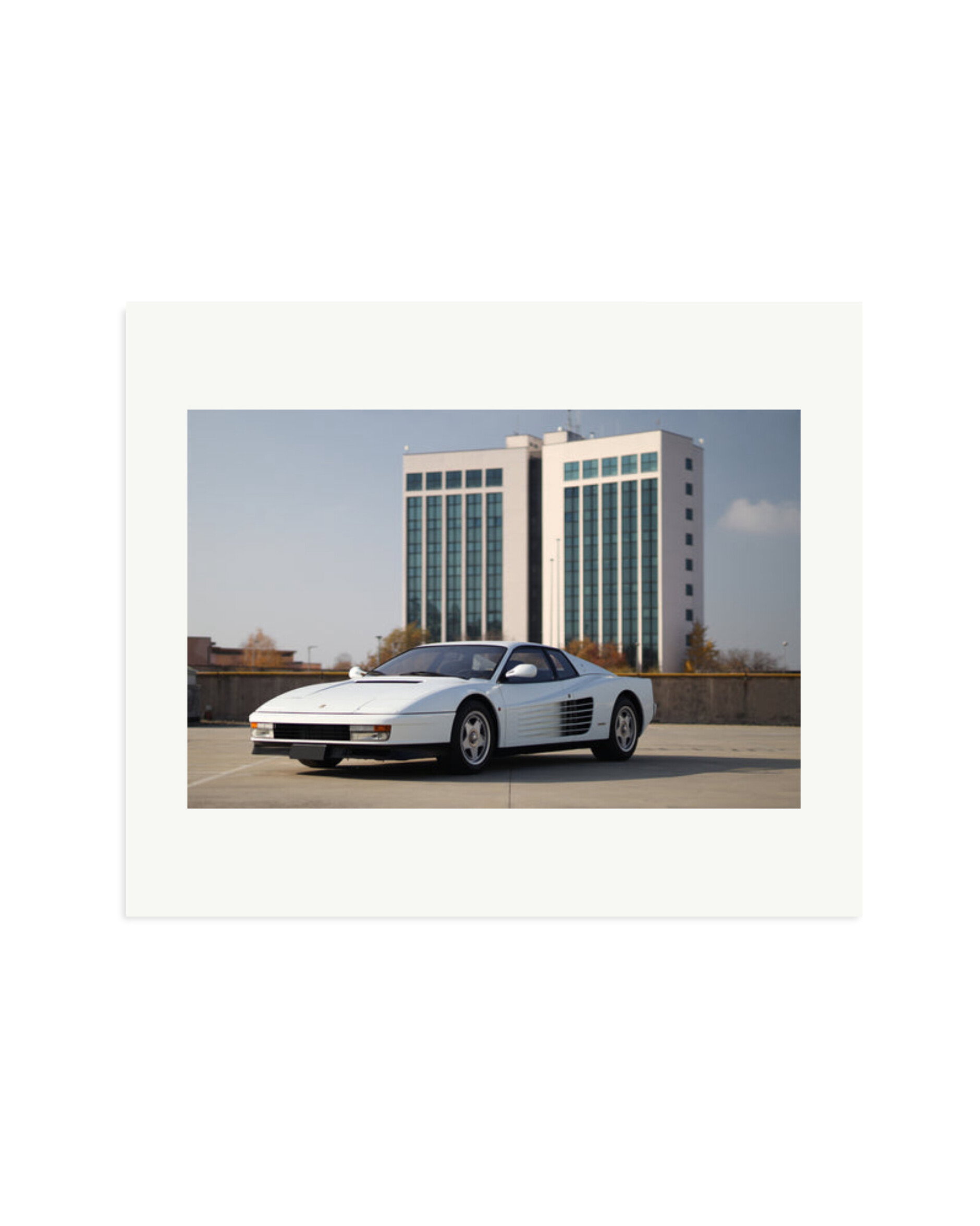 Ferrari Testarossa 01 Print Only / Large