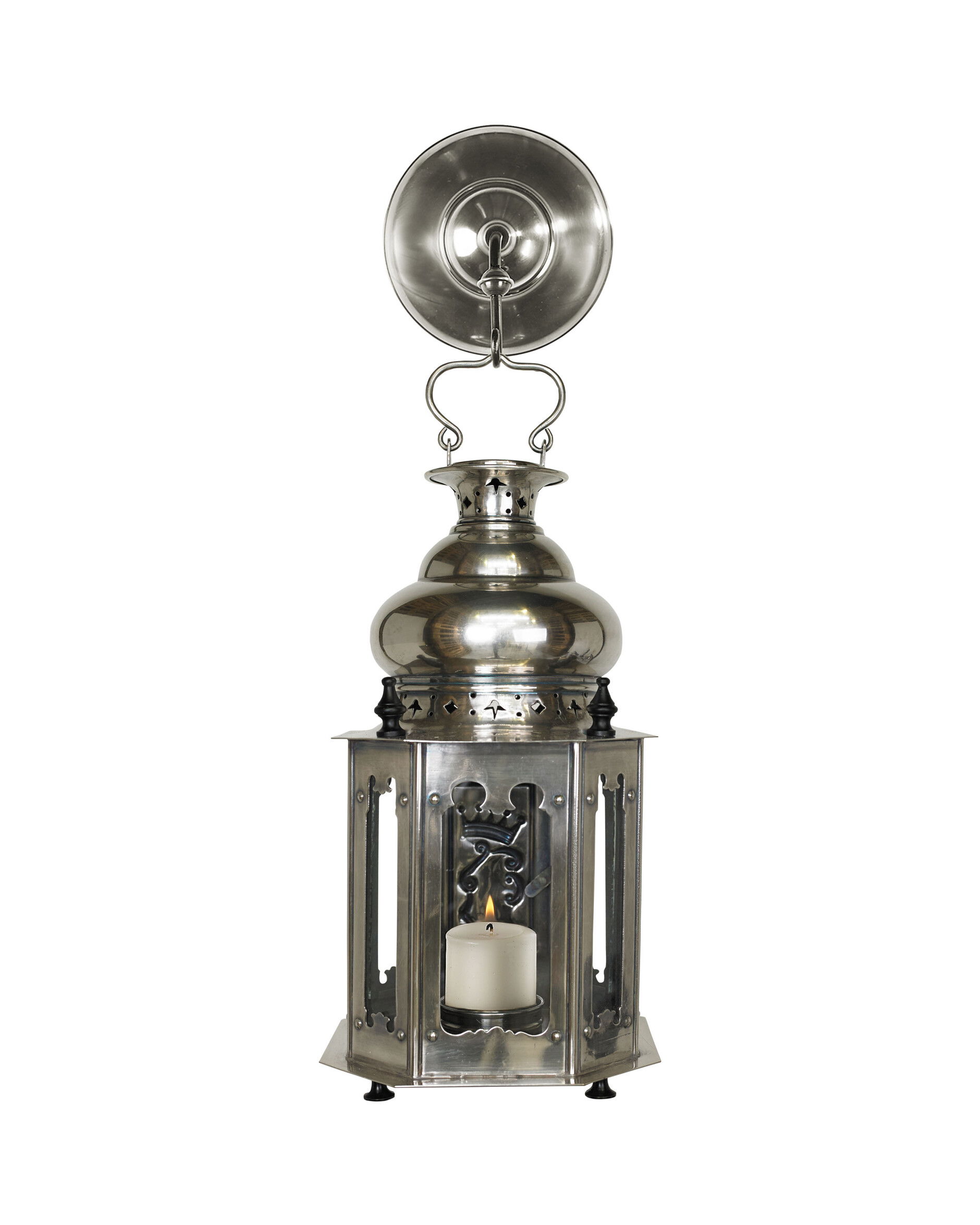Venetian Lantern, Antique Silver