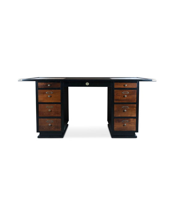 captain's skrivbord svart