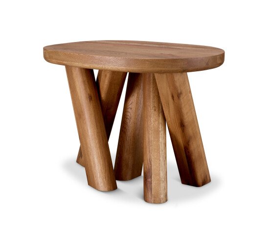 Bayshore Side Table Oak Wood