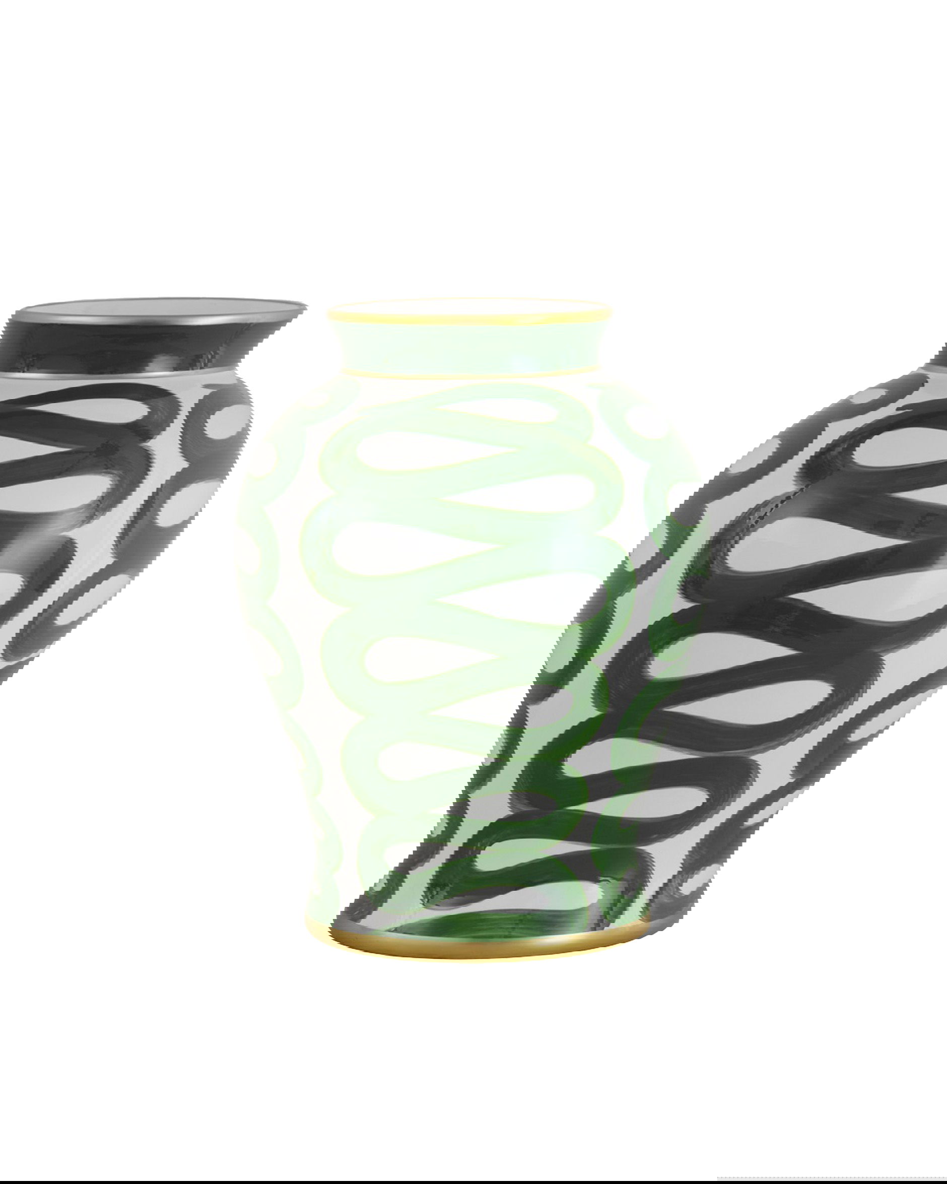 Serafina urna vihreä/valkoinen