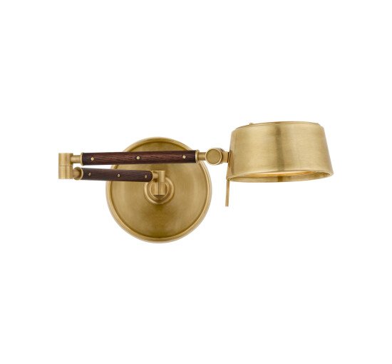Natural Brass - Alaster Articulating Wall Light Polished Nickel