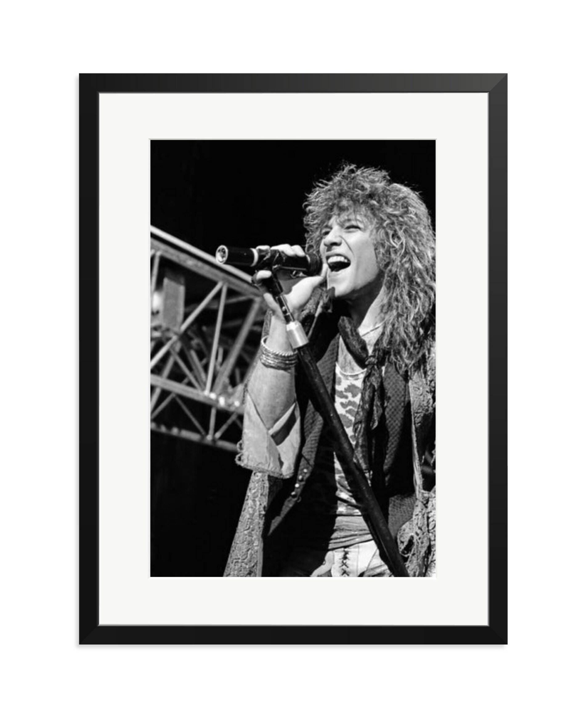 Jon Bon Jovi at the Blossom Music Center Black / XL