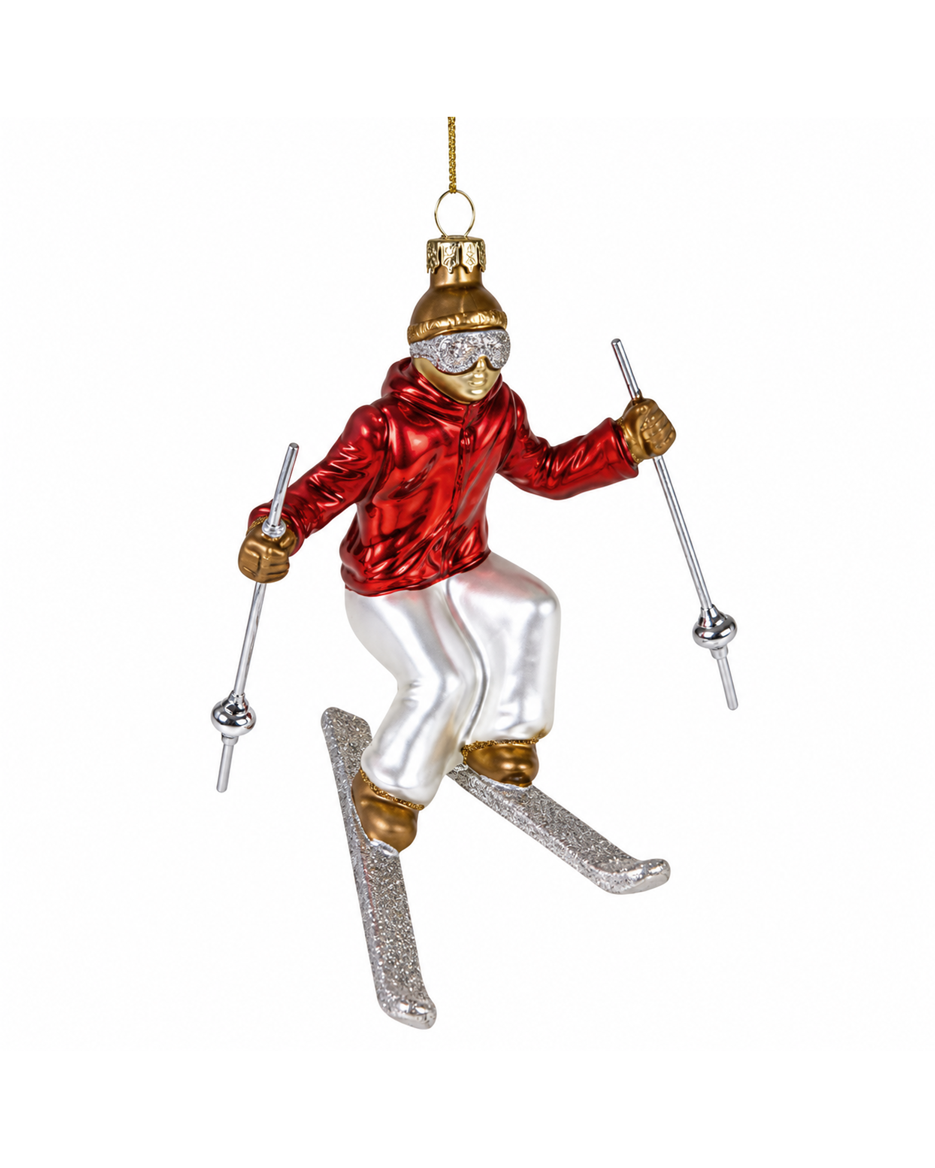 Cortina Skier Ornament