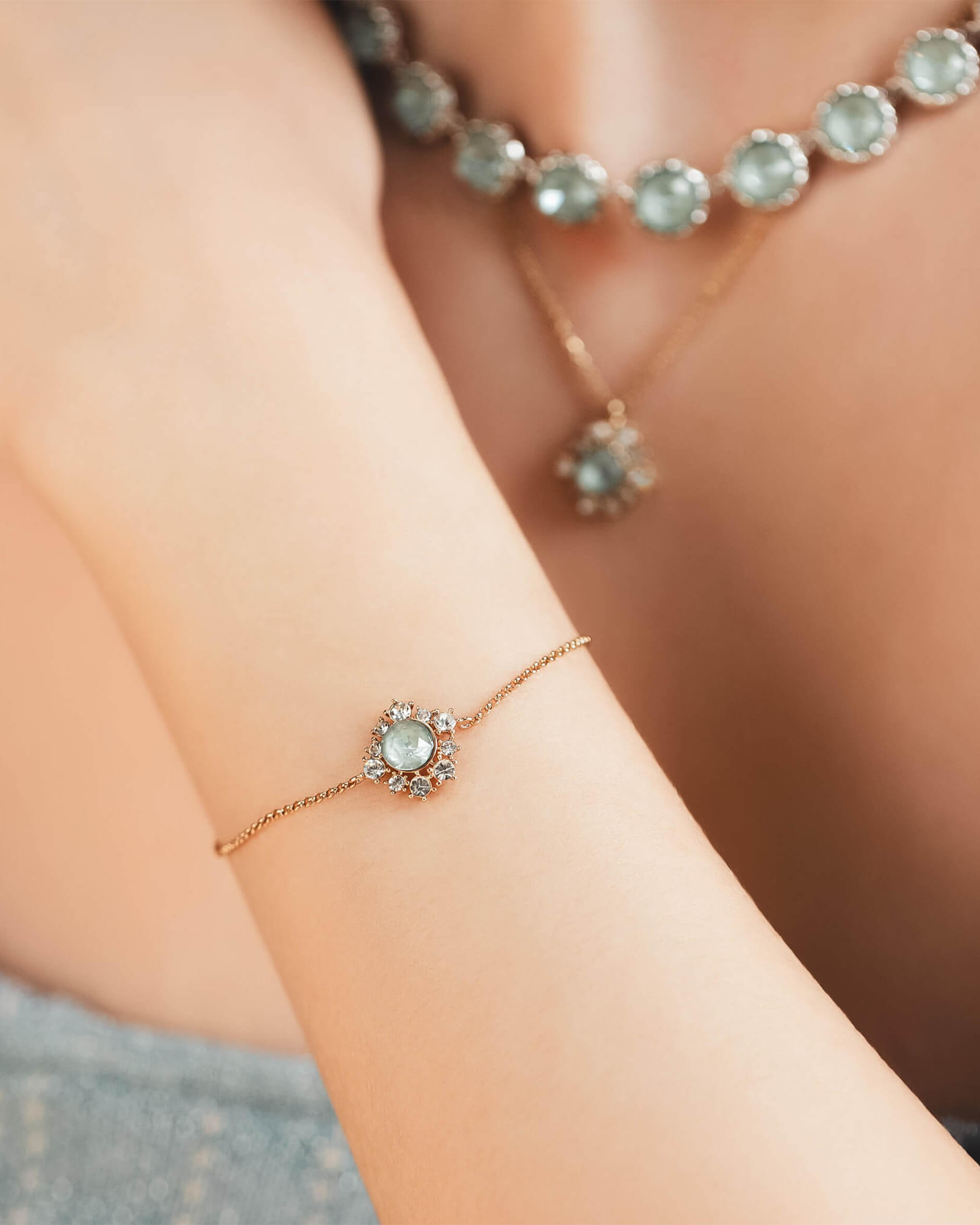 Emily armband agave/ignite