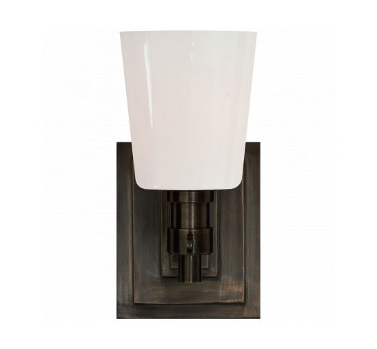 null - Bryant Single Bath Sconce Polished Nickel