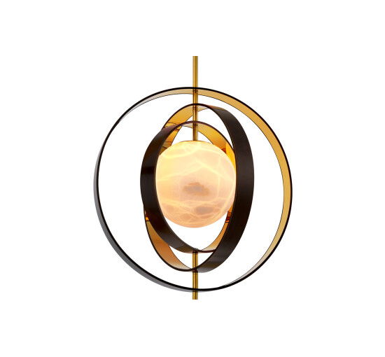Läs mer om Pearl taklampa guld