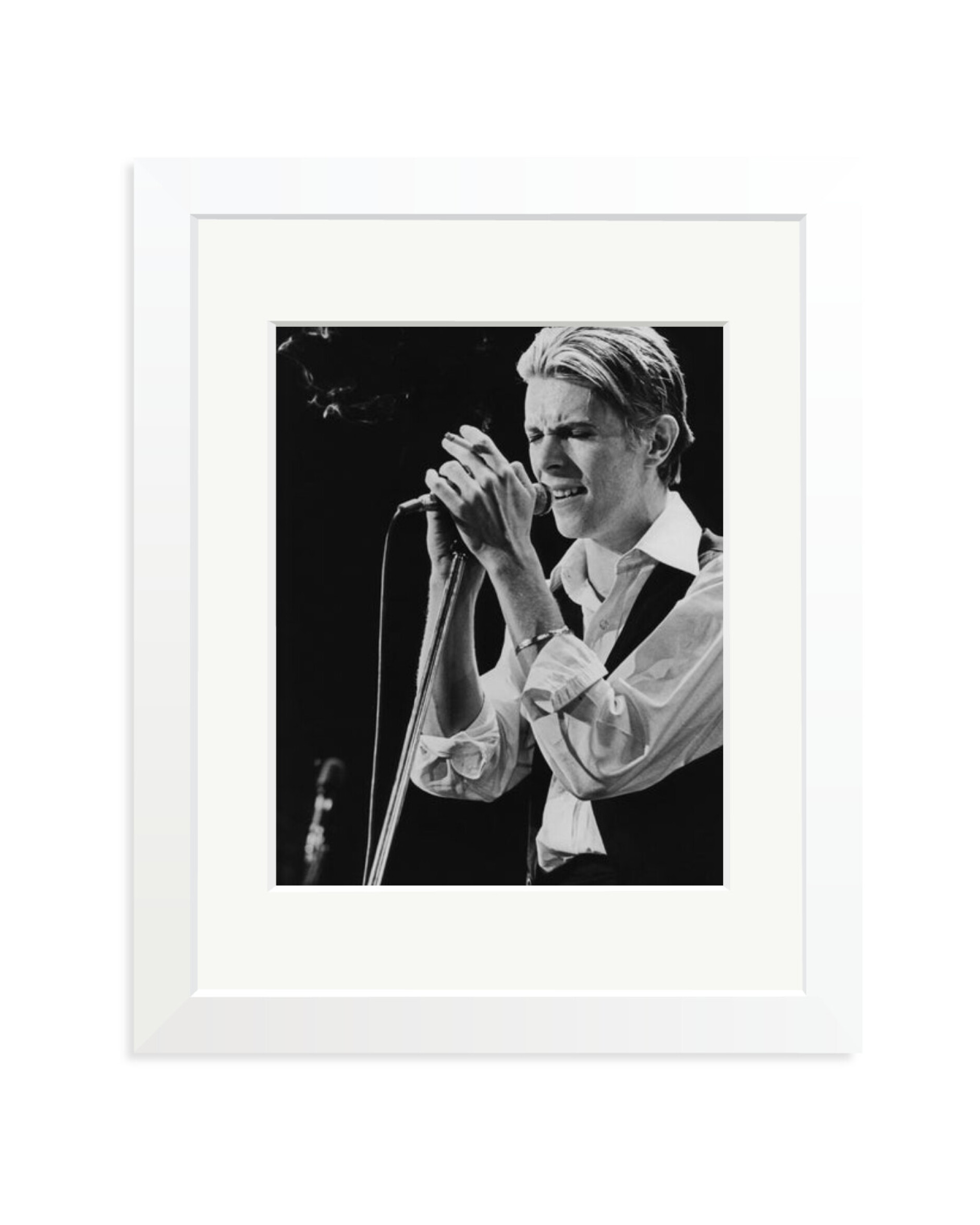 David Bowie 1976 White / Small