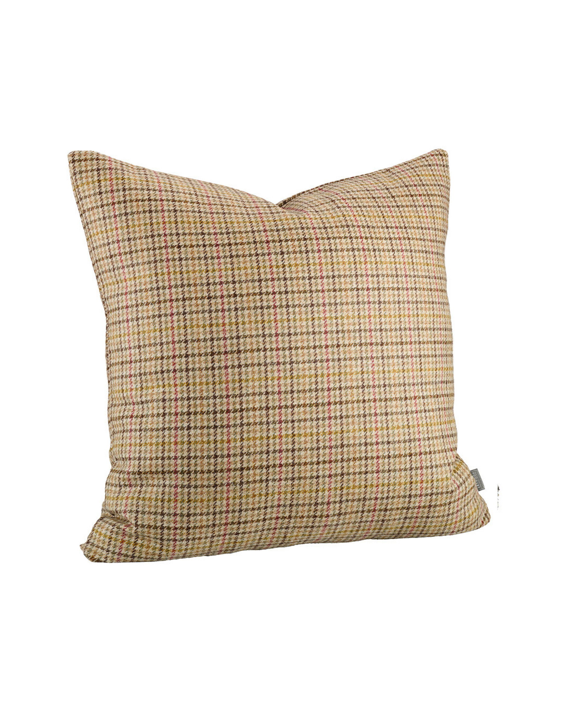 Harris Tweed Cushion Cover Simply Camel