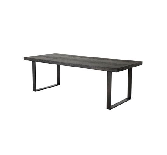 null - Melchior Dining Table Charcoal Oak 300cm