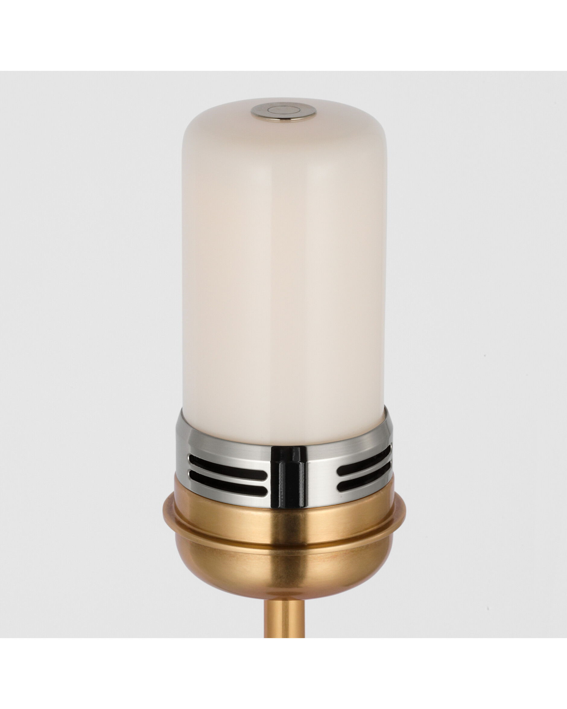 Hackney 24" bordslampa sladdlös antik mässing