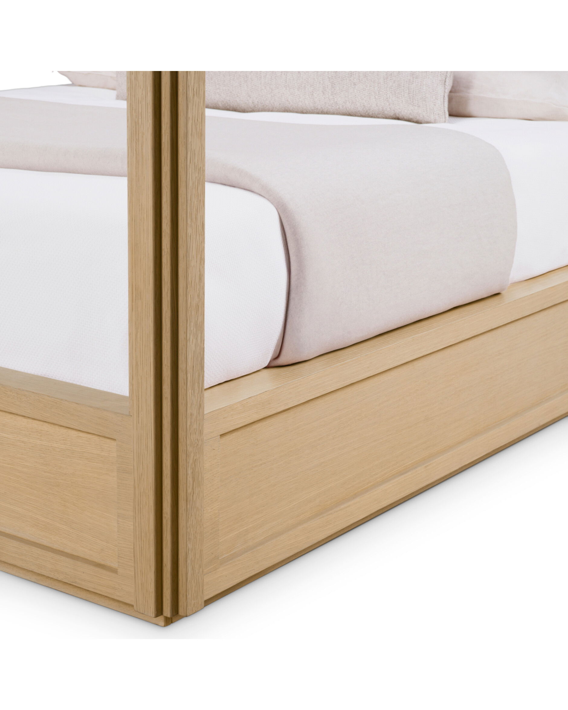 Tribeca himmelsäng natural oak veneer