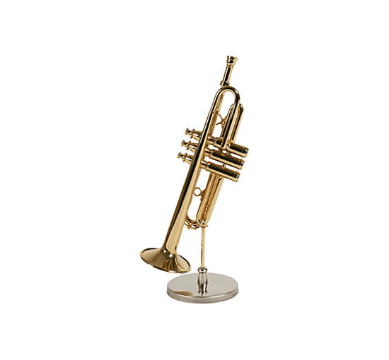 Trumpet Decoration Brass