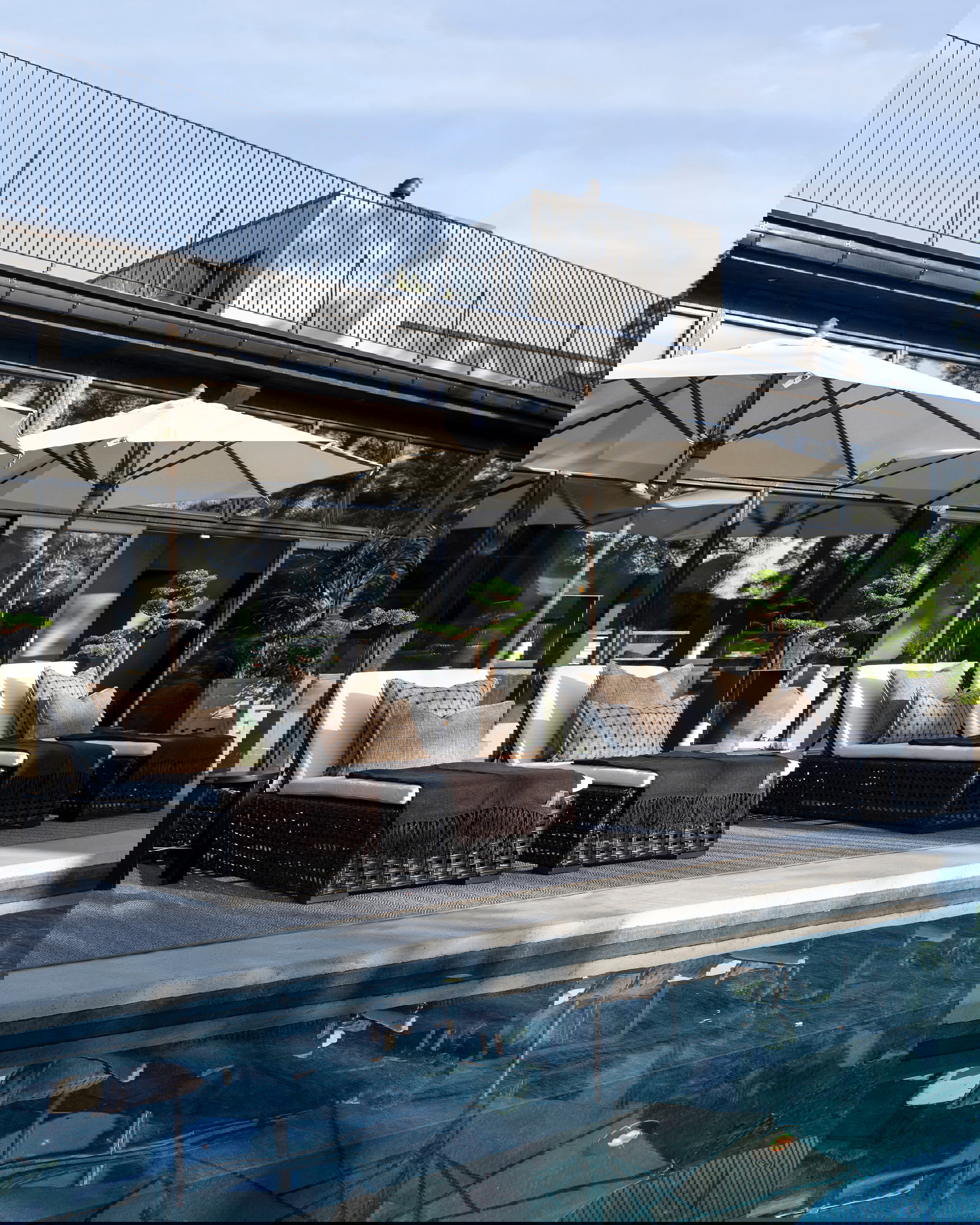 Orlando zonnebed zwart