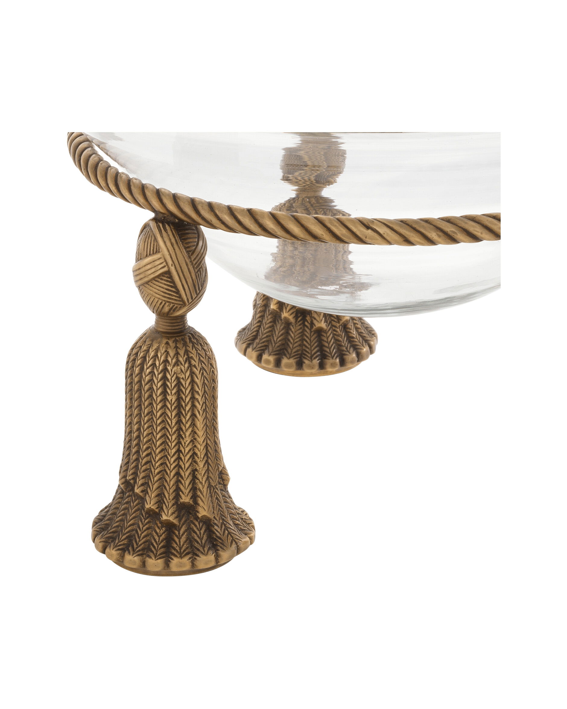 Tassel skål vintage brass