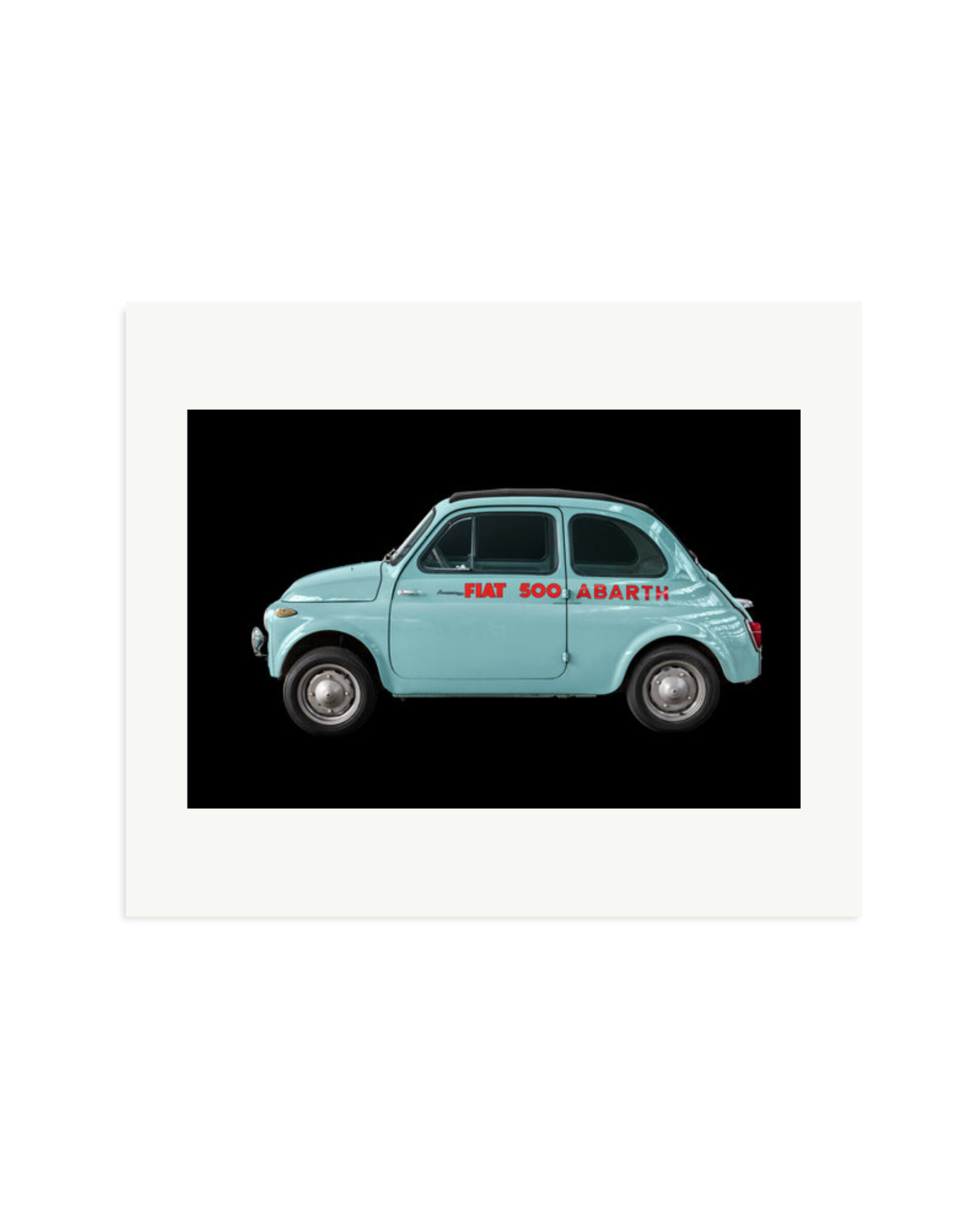 Fiat 500 Abarth Print Only / Large
