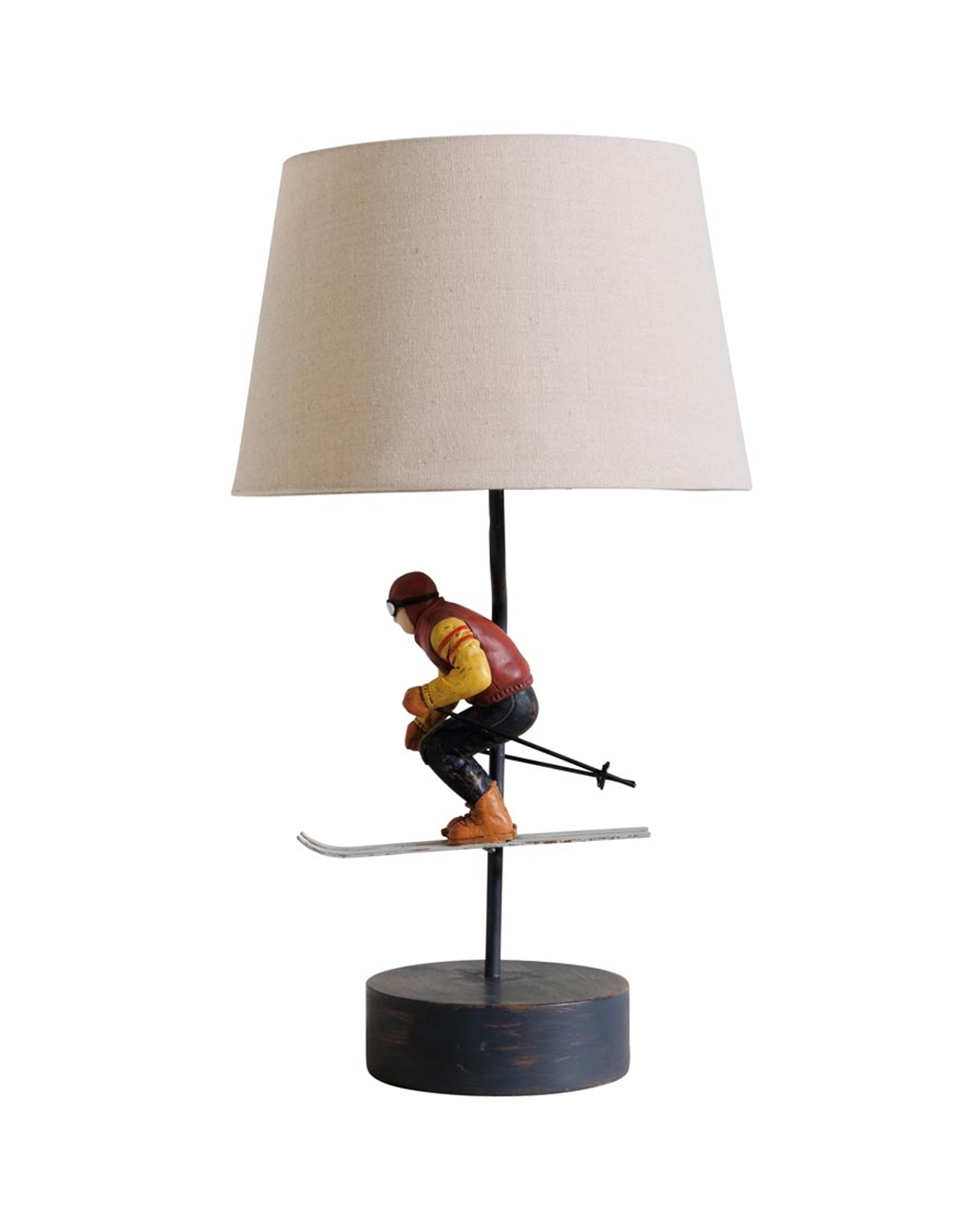 Kitzbühel table lamp with skier