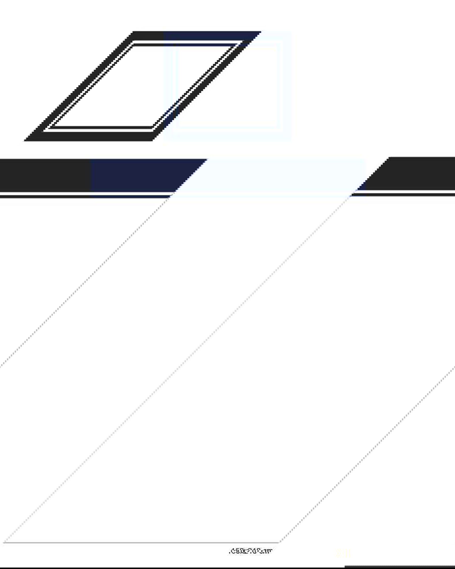 Belgravia örngott vit/blå