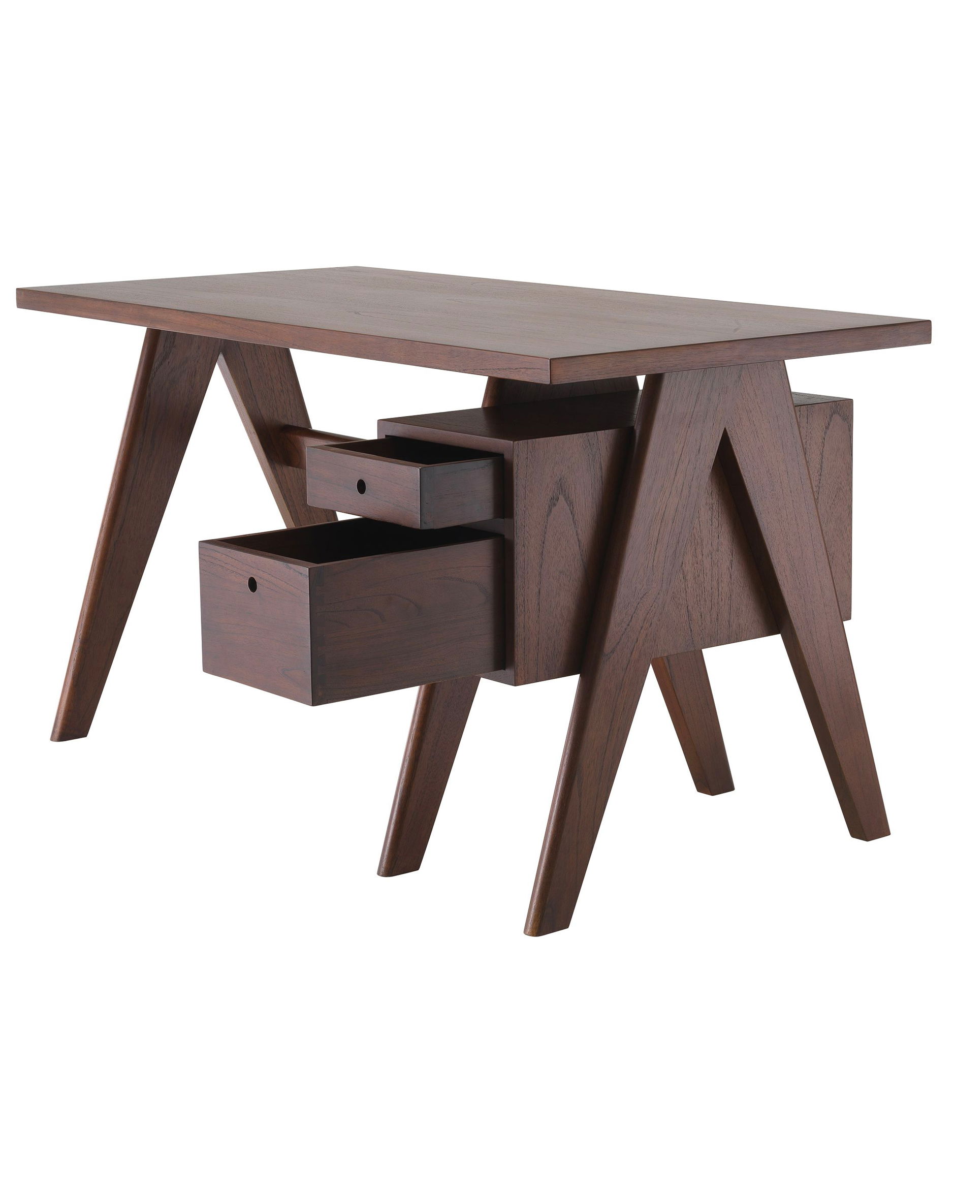 Jullien skrivbord brun