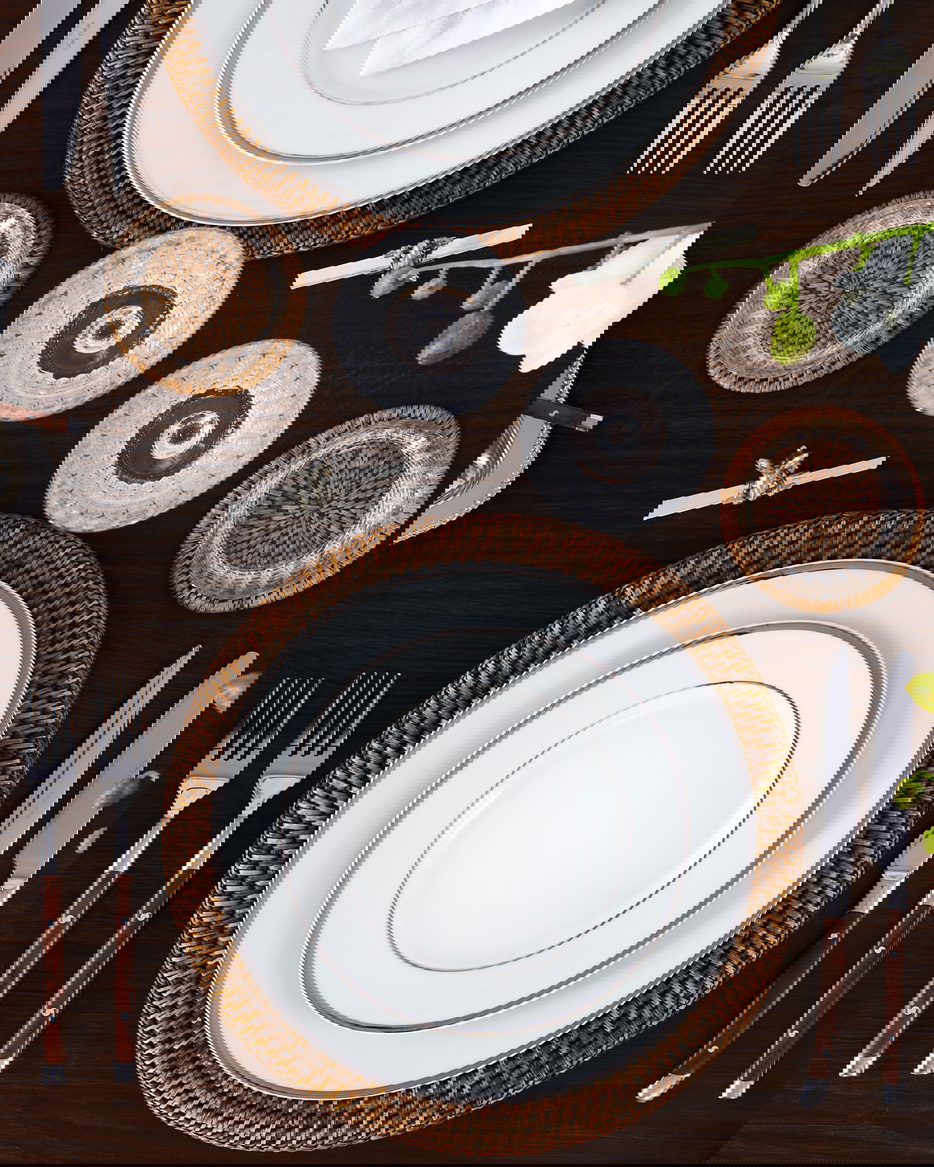 Ginger White tallrik vit