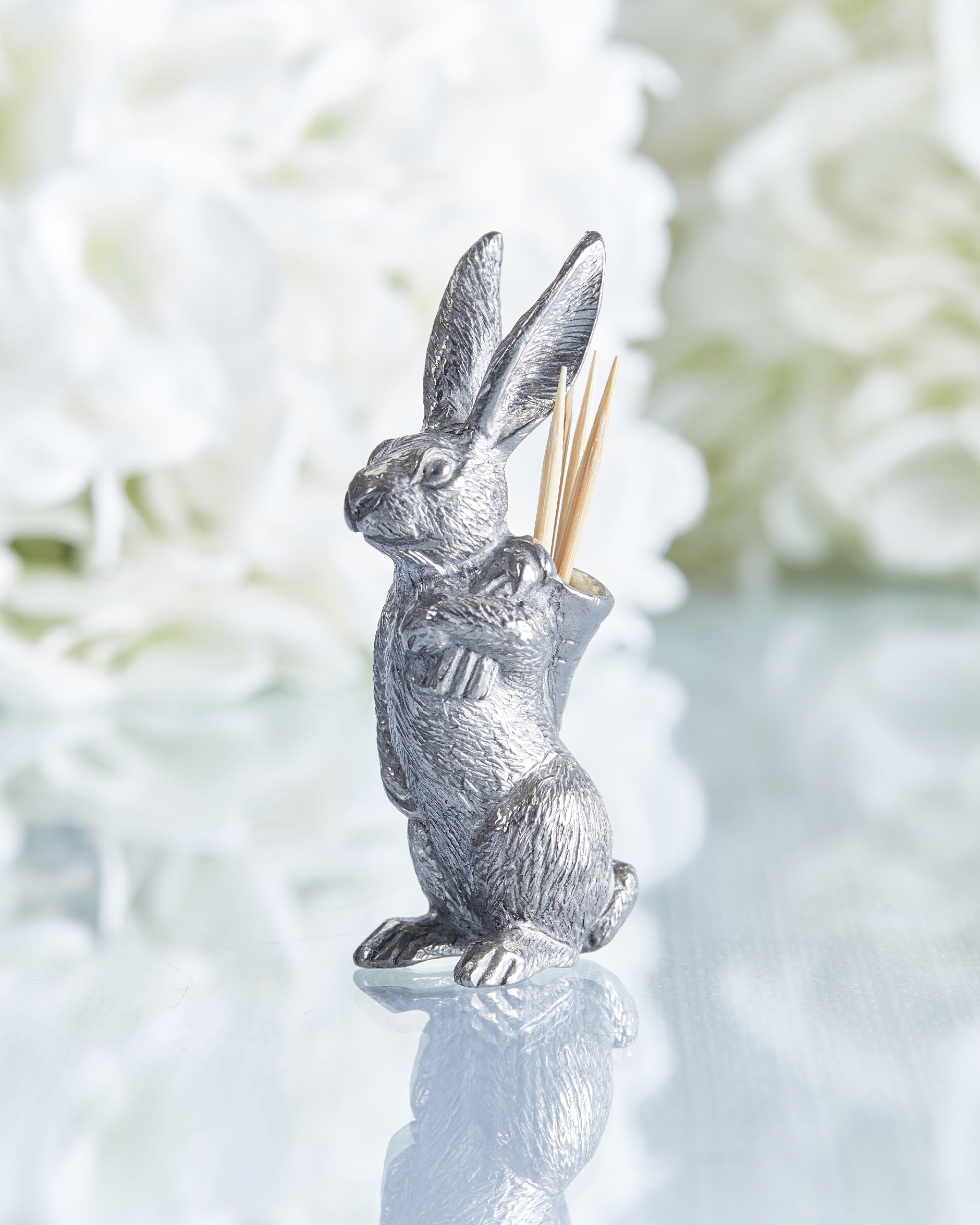 Tannpirkerholder Kanin Tinn