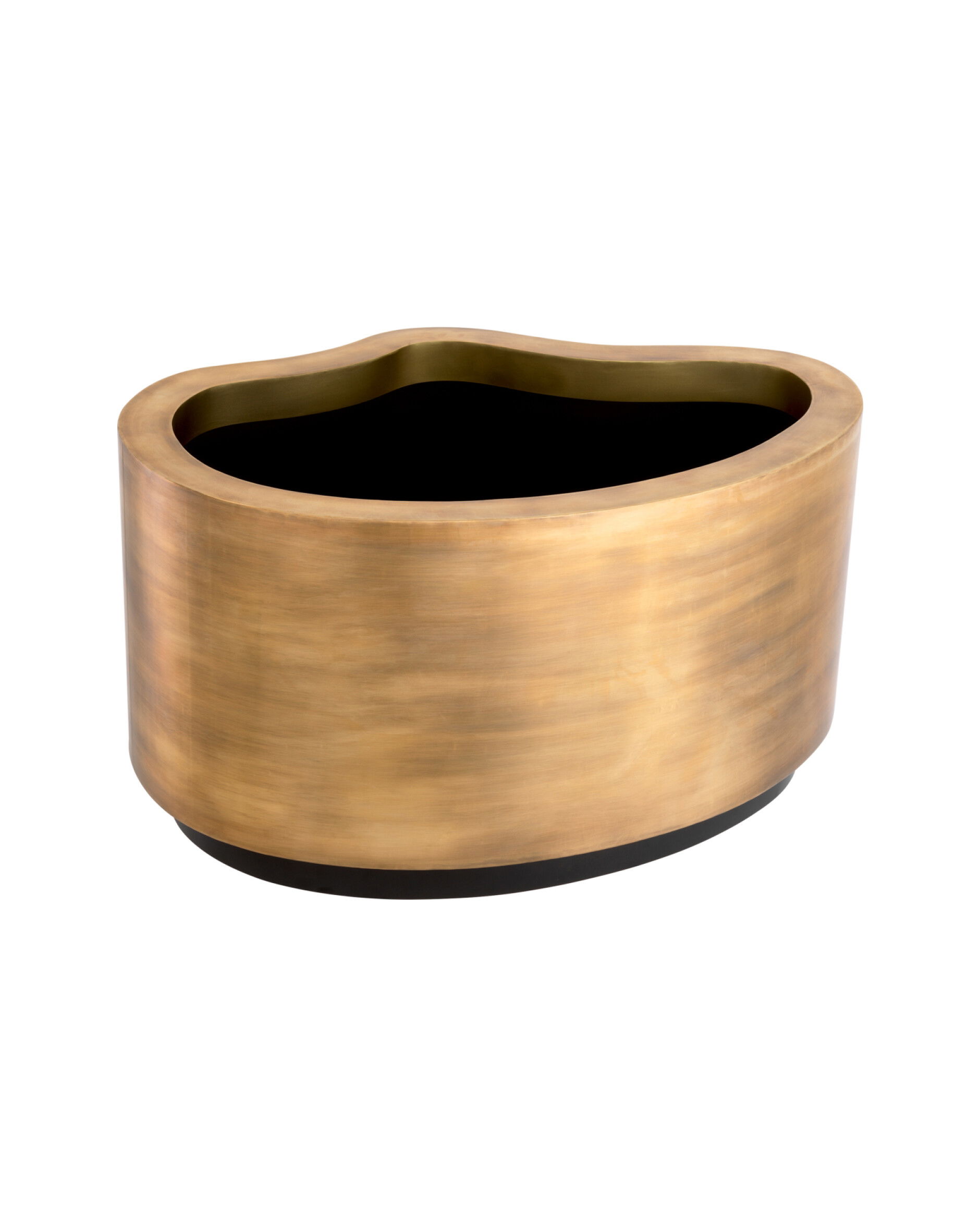 Monza planteringslåda antik mässing