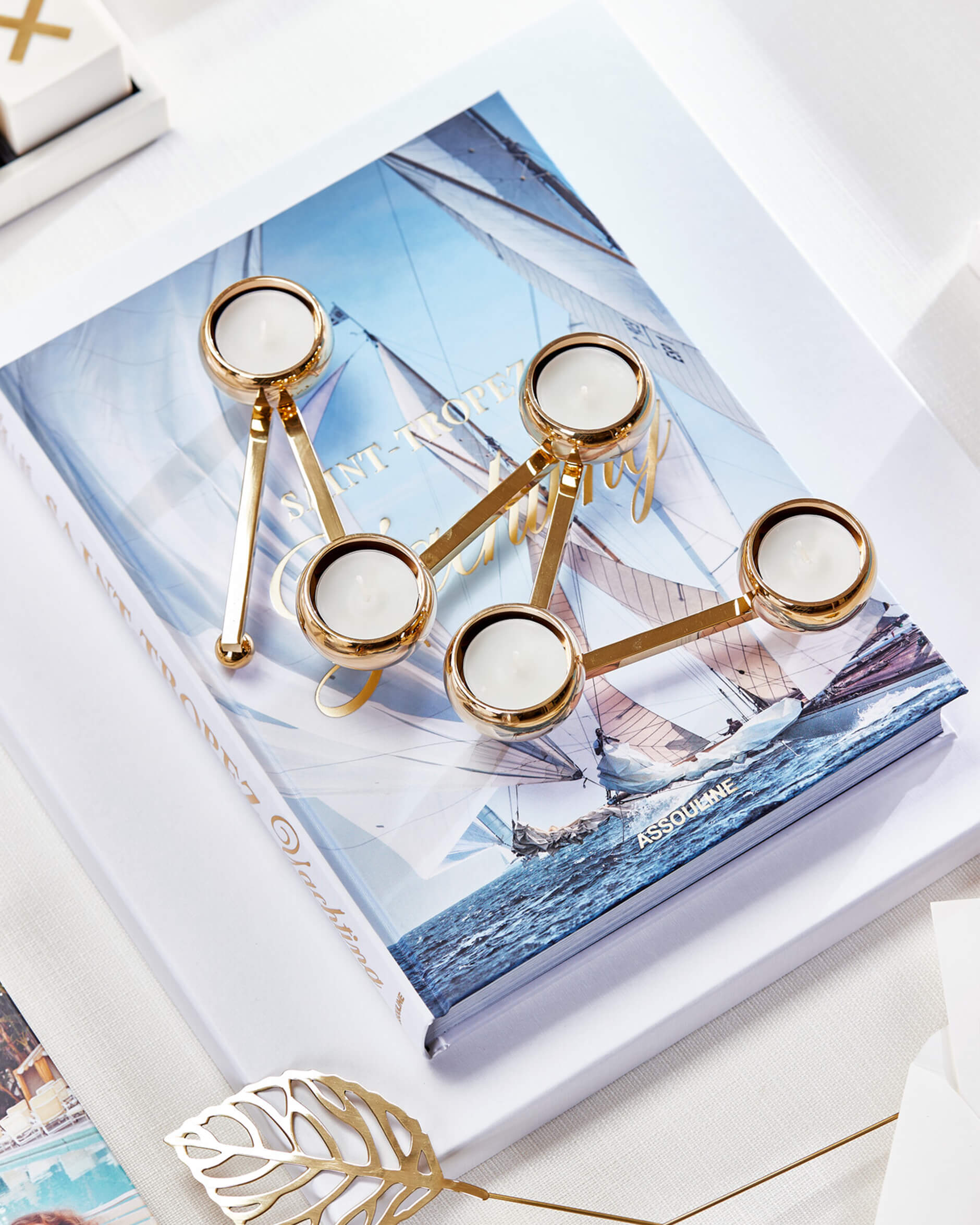 Constella ljusstake mässing