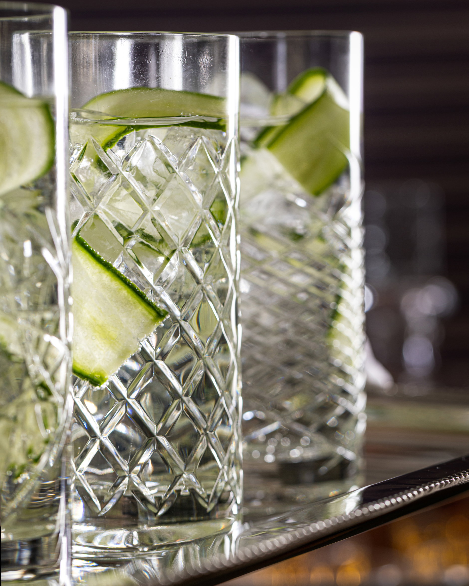 JFK highballglas kristall 6-pack