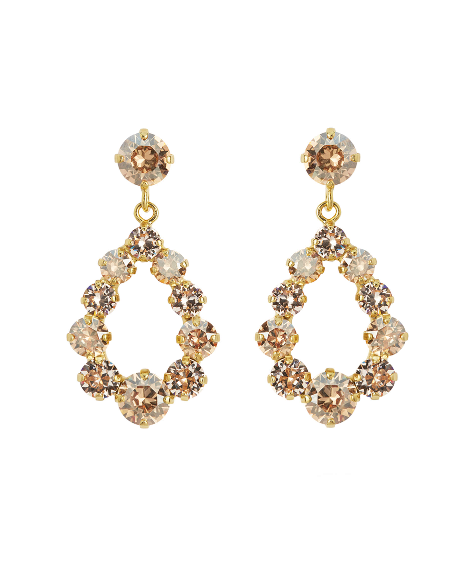 Mini Delia Earrings Golden Combo
