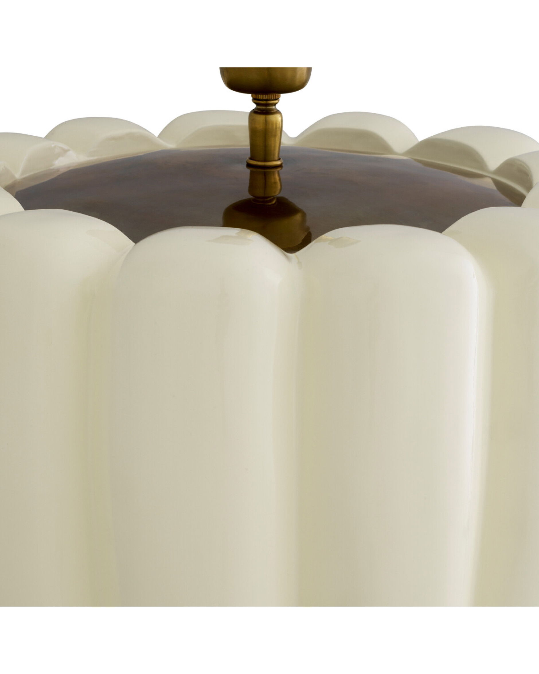 Barocco Table Lamp White