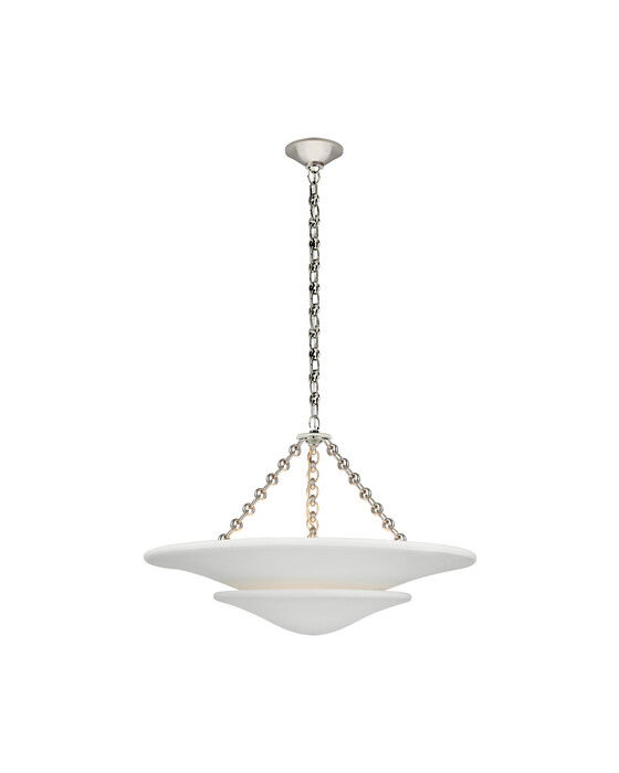 Mollino lysekrone nikkel