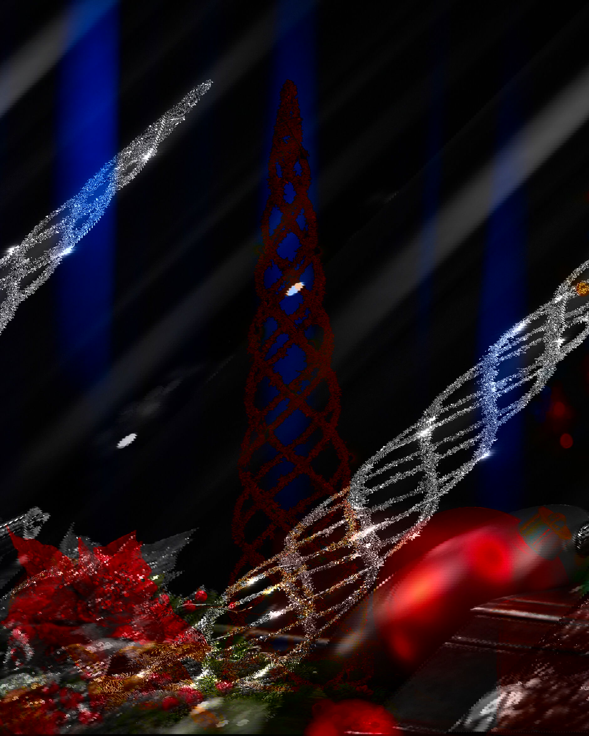 Agaton Tanne Weihnachtsdekoration Champagner S