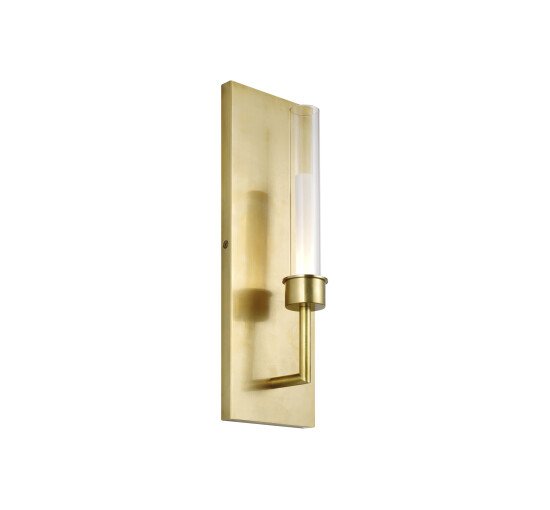 null - Linger Wall Sconce Natural Brass
