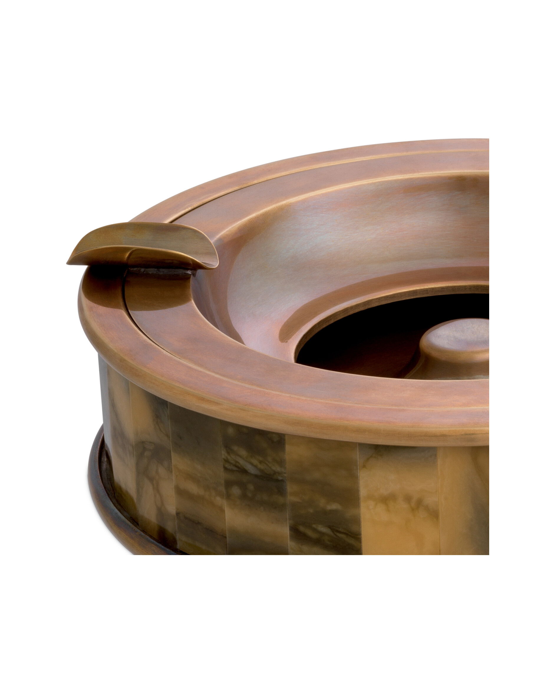 Bonham askkopp vintage brass