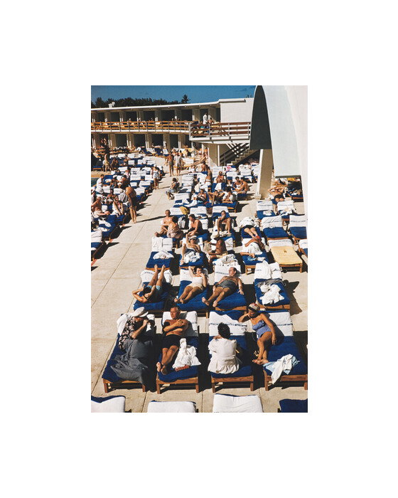 Sunbathers In Miami