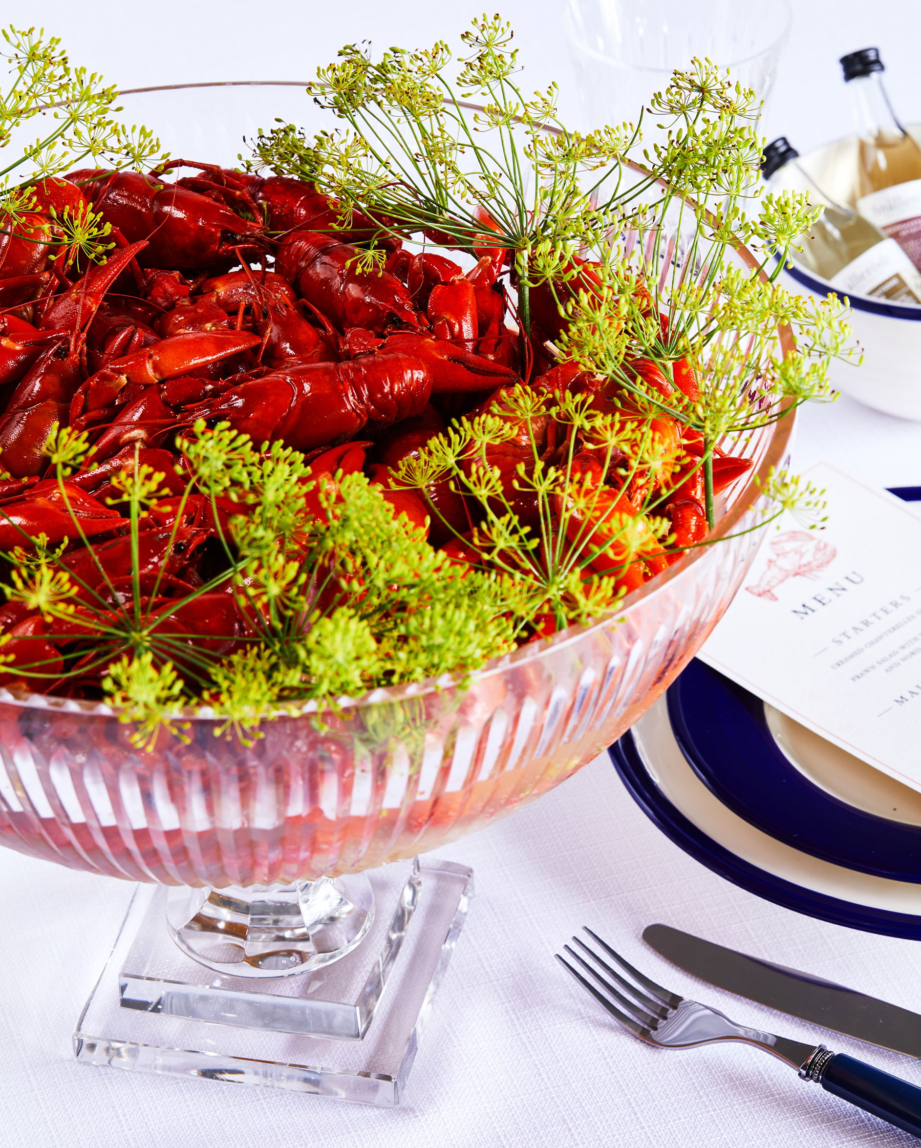 Cantwell skål kristall