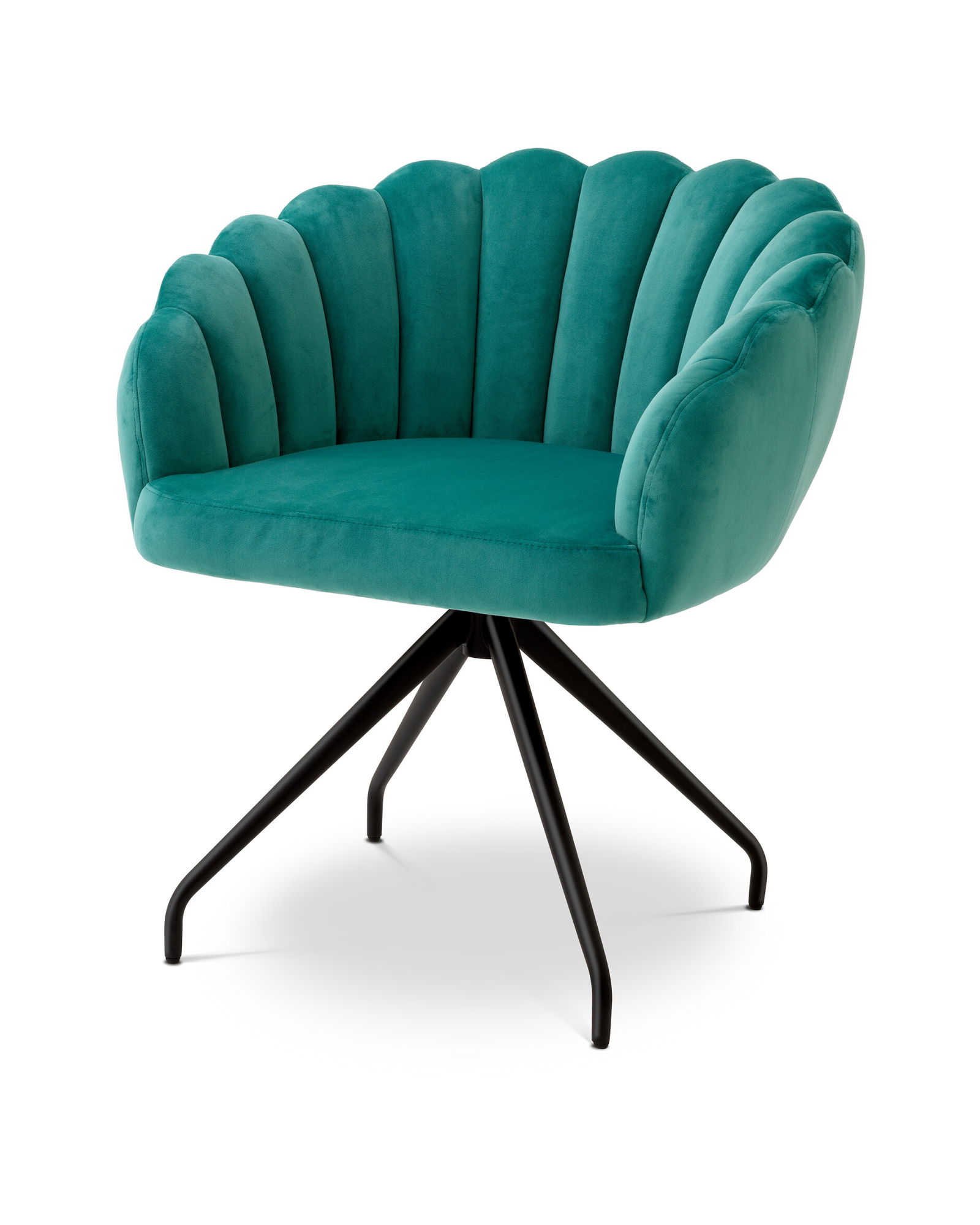 Luzern dining chair savona turquoise velvet Newport